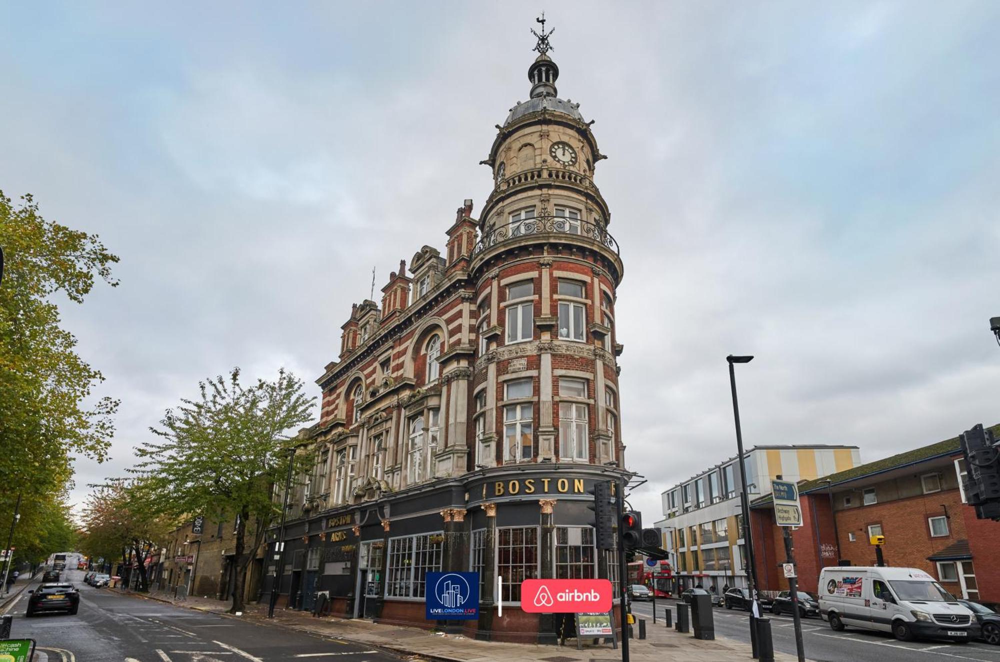 Last-Minute Specials L Sleeps Up To 4 Guests L One-Bedroom Apartment With King Bed And High Ceilings Near Camden By Live London Short Lets & Serviced Accommodation Exterior foto